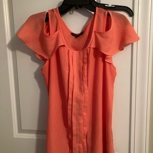 Zac and Rachel Short sleeve cold shoulder